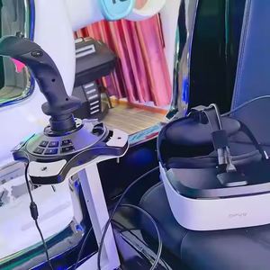 Simulador de Vuelo 9D VR en Oferta, Cabina de Fibra de Vidrio y Metal para Parques de Aventuras, Aeropuertos y Centros Comerciales - Product Image 6