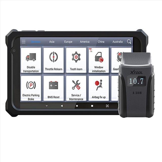Free Update BT Android Car Diagnosis EPB DPF Reset XTOOL A30M P85 With Tablet OBD2 Scanner Full System Auto Diagnostic Tool