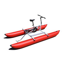 Vélo d'eau gonflable de tube de bateau de banane de vélo de pédale de lac de Offre Spéciale commerciale pour le sport