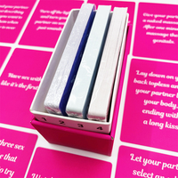 Vente en gros Jeu de société personnalisé pour adultes Bilingue Amusant Bon moment Couple Jeux de cartes à questions Jeux de soirée pour couples