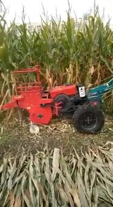 Mini cosechadora de maíz de empuje manual pequeña, Tractor agrícola para caminar, máquina cosechadora de maíz, cosechadoras de ensilaje de maíz dulce - Product Image 4