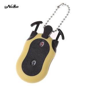 <span class=keywords><strong>Mini</strong></span>-<span class=keywords><strong>golf</strong></span> portable 2 en 1 léger en plastique avec logo personnalisé jaune rouge noir avec porte-clés - Product Image 5