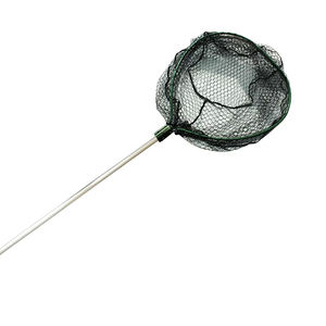 HOWELL Large 2.5m PVC Coated Landing <strong>Net</strong> 80*77cm <strong>Extendable</strong> Aluminum Hand Fishing <strong>Nets</strong> Durable Plastic Mesh OEM Available - Product Image 1