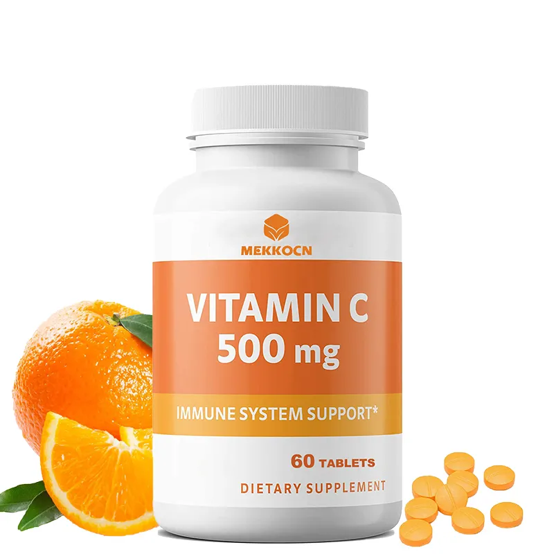 Viên Nén Vitamin C OEM/ODM Viên Nén Nhai Vitamin C Axit Ascorbic Chống Oxy Hóa 500Mg