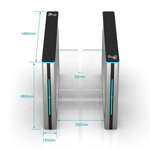 Hot bán chống-tailgating phòng tập thể dục cầu dọc Tripod turnstile <span class=keywords><strong>RFID</strong></span> Đầu đọc dấu vân tay turnstiles kiểm soát cổng - Product Image 2