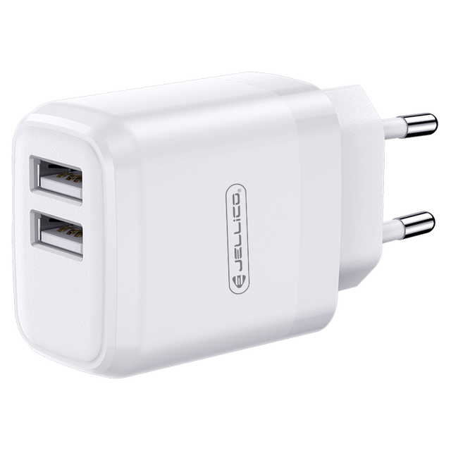 New Arrival Dual 2.4A USB Ports Wall Charger EU US UK Compatible Fast Charging Power Adapter SCP OTP for Mobile Phones