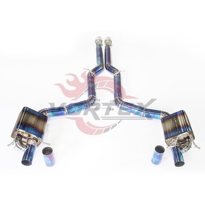 Vortex Catback Exhaust System Mercedes Benz AMG C63 W205 2015-2025 Titanium Alloy Fish Scale Welded 1.2mm Exhaust Valve Pipe - Product Image 2