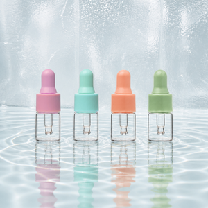 Mini Botellas de Vidrio con Gotero para Suero, Frascos Vacíos para Muestras de Productos para el Cuidado de la Piel, para Líquidos - Product Image 1