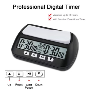 Reloj de Ajedrez Digital al por Mayor, 3 en 1, Multiusos, Portátil, Profesional, Cronómetro - Product Image 2