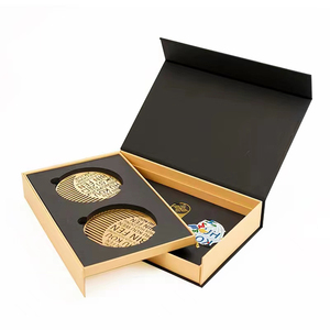 Boîte cadeau rigide en forme <span class=keywords><strong>de</strong></span> livre, finition mate, matériaux recyclés, doublure en coton, emballage <span class=keywords><strong>personnalisé</strong></span> pour sushi, chewing-gum, sucre, nouilles - Product Image 3