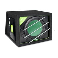 TANBX Subwoofer de voiture actif stéréo à bobine simple de 10 pouces, basses pures TB-10W3