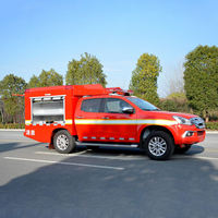 Nouveau camion de pompiers diesel 4x4 avec transmission automatique et norme d'émission Euro 4