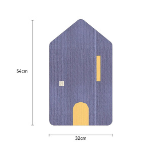 Planche à gratter pour chat Fukumaru résistante à l'usure, tapis à gratter pour chat anti-déchirure, planche à gratter murale verticale - Product Image 1