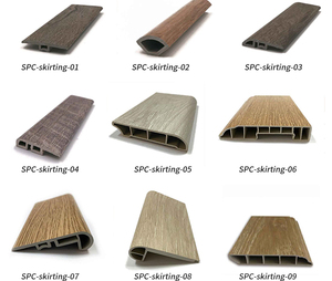 Installation facile <span class=keywords><strong>à</strong></span> <span class=keywords><strong>clipser</strong></span> Plinthes SPC de qualité supérieure Moulures de sol en plastique PVC imperméable pour revêtement de sol en <span class=keywords><strong>vinyle</strong></span> <span class=keywords><strong>à</strong></span> la maison - Product Image 4