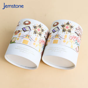 Envases ecológicos de cartón cilíndrico para velas y frascos de vidrio con materiales reciclables - Product Image 4