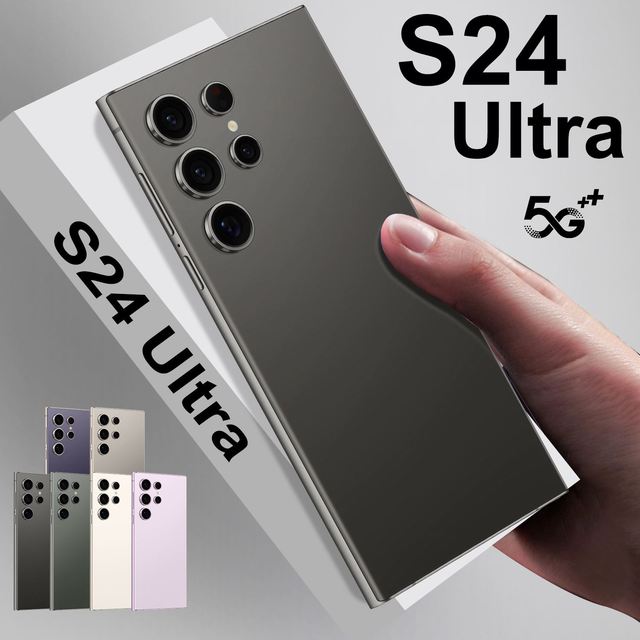 New Invention 2024 Latest S24 Ultra 5G AI Mobile Phone 7.3Inch AMOLED Big Screen High Quality Smartphone