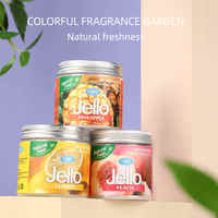 Diffuseur de parfum pour voiture au gel, parfum fruité et sucré, une variété de fragrances, peut être utilisé comme décoration de voiture