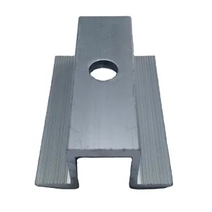 Factory Supplier customized shaped middle pressing block Clamp Roof Solar Photovoltaic bracket accessories medium voltage block