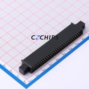 ED56MEBGFBK Gold Finger Connector Through hole Component (THT),P=2.54mm Connector EDGE SLOT 2.54mm 56P Through Hole - Product Image 1