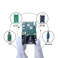 Sensor Láser Portátil de Medición de Distancia 70m 100m 150m 200m UART TTL RS232 USB RS485 Módulo Láser para Automatización