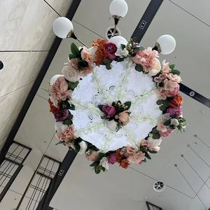 Свадебный цветочный Зонт с кружевом - Product Image 1