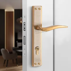 Pergola in alluminio porta esterna serratura per case personalizzate a buon mercato della cina all'ingrosso maniglia della serratura della porta principale