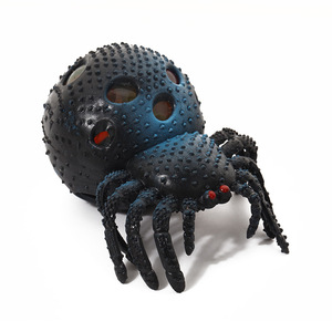 Balles anti-stress en maille d'araignée pour enfants, jouet anti-stress, squishies en bleu, vert, violet, unisexe, de 5 à 7 ans - Product Image 4