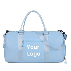 Sac de sport de voyage personnalisé en gros, sac de sport de gym, sac de yoga, sac de voyage, sac de week-end, sac à bandoulière avec compartiment pour chaussures humides - Product Image 1