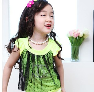 Ensemble de vêtements de surf pour enfants, haut en coton pour filles - Product Image 3