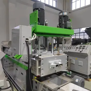 Machine de recyclage du plastique Tête de moule à double moteur Changeur d'écran électrique Prix compétitif EXTRIDER Machine Extrusion