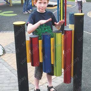 Instruments de <span class=keywords><strong>musique</strong></span> de percussion en métal pour l'extérieur, ensemble <span class=keywords><strong>Trio</strong></span> Arc-en-ciel, instruments de <span class=keywords><strong>musique</strong></span> pour aire de jeux, équipements de parc d'attractions musicales - Product Image 2