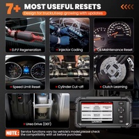 Herramienta de Diagnóstico LAUNCH CRP129HD 24V, Escáner OBD2 para Camiones Pesados, Herramienta de Diagnóstico para Vehículos Comerciales