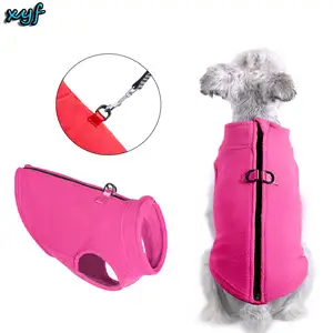 Zipper Dogs Vest Warm Soft Fleece Dog Clothes Pet Clothing for Chihuahua Bulldogs Puppy Costume Coat Jacket