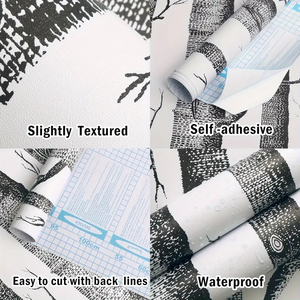 <span class=keywords><strong>Papier</strong></span> <span class=keywords><strong>peint</strong></span> <span class=keywords><strong>bouleau</strong></span> UDK autocollant mural autocollant autocollant mural <span class=keywords><strong>papier</strong></span> <span class=keywords><strong>peint</strong></span> vinyle amovible film décoratif revêtement mural - Product Image 2