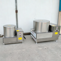 Machine à retirer l'huile des chips de pommes de terre en acier inoxydable, déshuileuse centrifuge pour snacks frits, machine à déshydrater les légumes