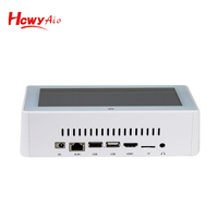 RK3128 1+32G Ordinateur de bureau 8 pouces Lecteur publicitaire Android avec écran tactile capacitif Wifi USB LAN Android PC