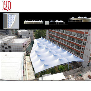 Techo de Tela para Cancha de Tenis, Estructura de Membrana de Acero Tensado, Toldo para Protección Solar - Product Image 2