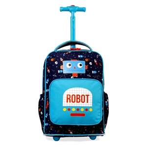 Student School Bag Rolling <strong>Backpack</strong> Kids <strong>Trolley</strong> Bag School <strong>Backpack</strong> Wheeled Bag Children Cartoon <strong>Trolley</strong> <strong>Backpack</strong> - Product Image 1