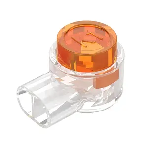 K1 wire connector Waterproof Gel-Filled Orange Clear Button Telephone Wire Connectors