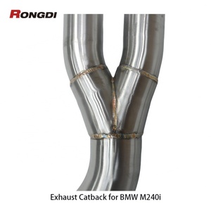 Pour BMW G42 M240i, échappement B58 3.0T 2022-2024, tuyaux en acier inoxydable 304, silencieux Valvetronic, commande à distance, catback - Product Image 6