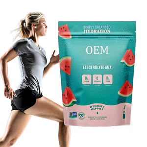 Minuman Elektrolit Bubuk Label Pribadi untuk Dewasa, Bebas Gula, Nutrisi Olahraga untuk Rehidrasi Setelah Berolahraga, Pengiriman Cepat dalam Jumlah Besar - Product Image 1