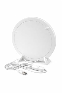 Espejo de Maquillaje Circular Personalizado con Marco para Fotos, Luz LED, Sublimación, Espejo de Hierro en Blanco para Fotos, Exhibición de Imágenes Personalizable - Product Image 3