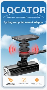 Thông minh GPS Xe Đạp chai Nước Chủ Silicone cao su IPX5 không thấm nước iOS tương thích thuận tiện cài đặt liền mạch - Product Image 4