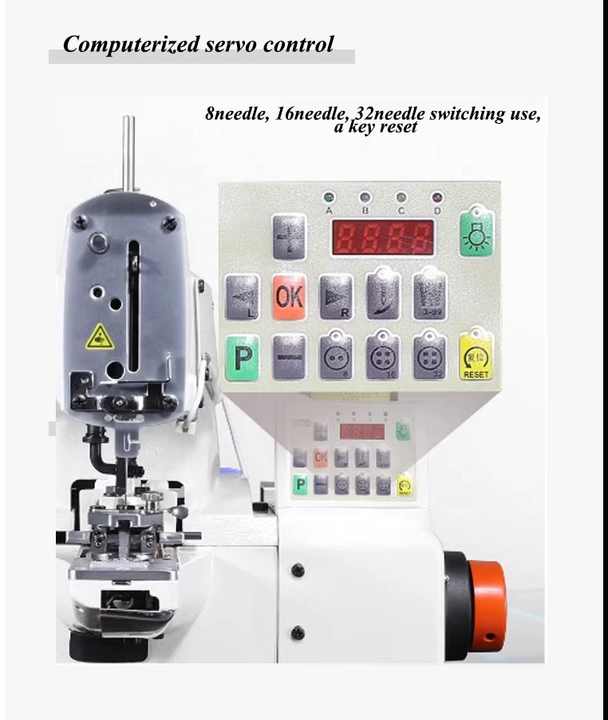 YS-1377D Computer Direct Drive Industrial Sewing Machine Button Line ...