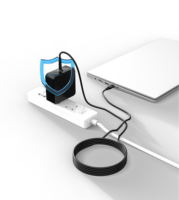 Produit Tendance 2026 – Chargeur Rapide 65W pour Ordinateur Portable avec Prises US, EU, UK, AU – Adaptateur Pliable DC/AC – Accessoires Électroniques