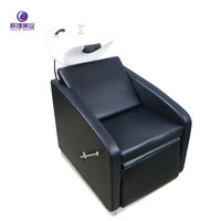 Ziao — chaises à shampooing 2021 pliables en céramique noir, lit pour Salon de coiffure et soins de beauté, lavage à l'arrière