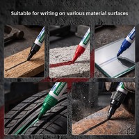 Marqueur industriel Sipa SM601, encre permanente à séchage rapide de 1,5 mm, encre colorée, 72 heures sans dessèchement, stylo de marquage anti-dessèchement