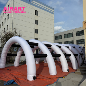 Arc de rêve gonflable blanc <span class=keywords><strong>pour</strong></span> ornement de fête de mariage, tunnel de <span class=keywords><strong>fil</strong></span> gonflable de grande activité - Product Image 6