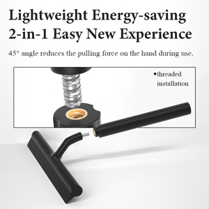 Chuyên nghiệp Telescopic nhôm ống TPR xử lý Silicone giống cây chổi gạt nước bền thân thiện với môi thiết kế hút cup sàn xe sử dụng - Product Image 3