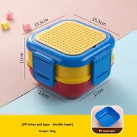 Boîte à lunch isolée en acier inoxydable 304 Four à micro-ondes Déjeuner de qualité alimentaire personnalisable spécial pour les employés de bureau Chauffable